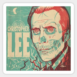 Christopher Lee Sticker